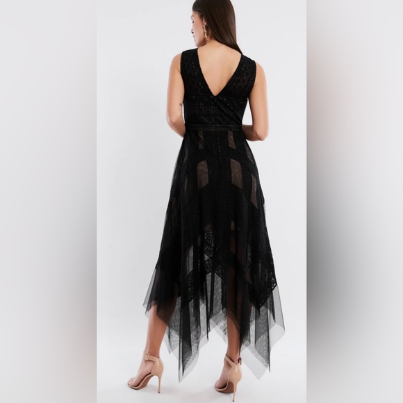 NWT BCBG Andi Hankerchief Dress - Picture 2 of 3